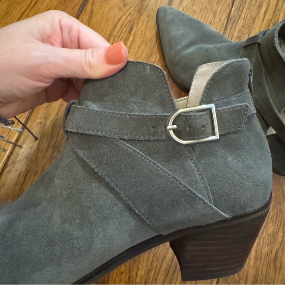 Sole society | faux suede pointed ankle boots | Sz 8 - Picture 7 of 11